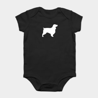 Field Spaniel Silhouette Baby Bodysuit